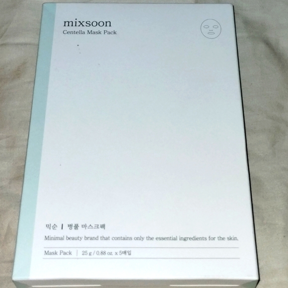 MIXSOON CENTELLA MASK PACK ~ NEW AND SEALED SHEET MASK (5 PACK) - Picture 3 of 11